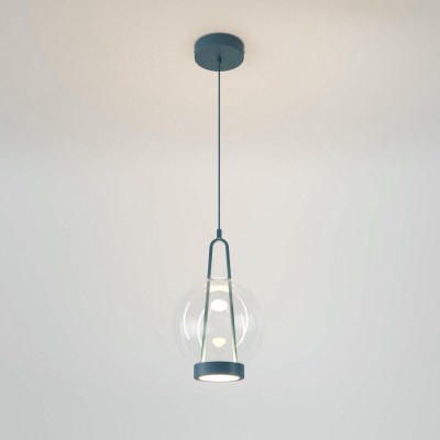 Подвесной светодиодный светильник Eurosvet Frasco 50267/1 LED синий