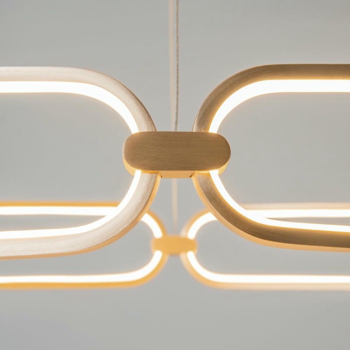 Подвесной светодиодный светильник Maytoni Chain MOD017PL-L50MG