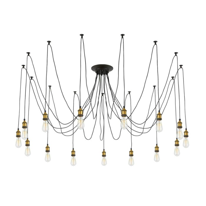 Подвесная люстра Citilux Эдисон CL451151