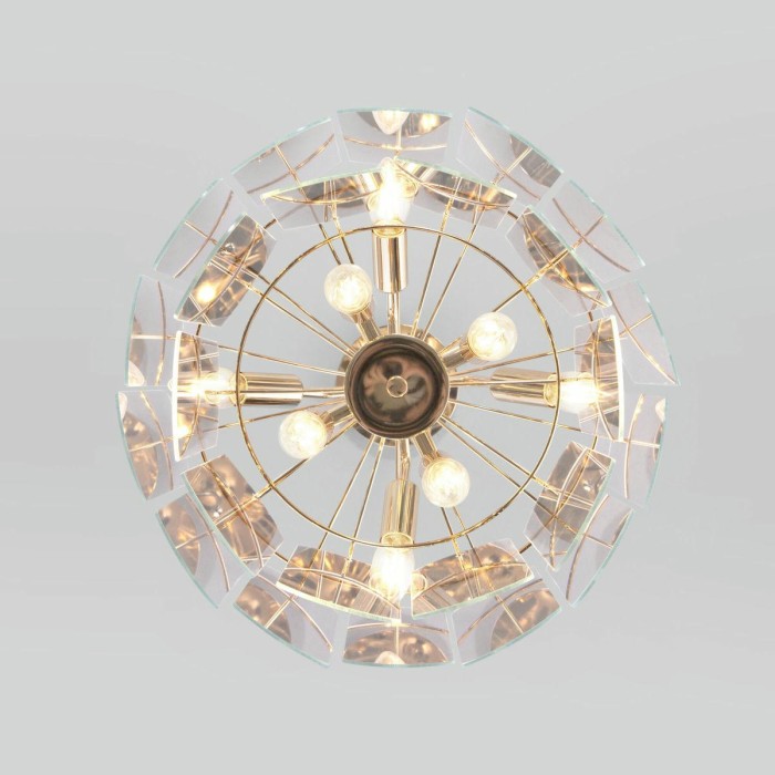 Подвесная люстра Eurosvet Claire 60170/8 золото Smart