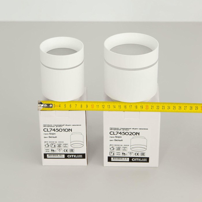 Потолочный светодиодный светильник Citilux Борн CL745020N