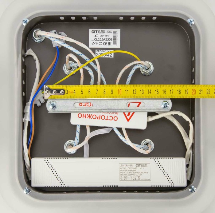 Потолочная светодиодная люстра Citilux Паркер Смарт CL225A240E