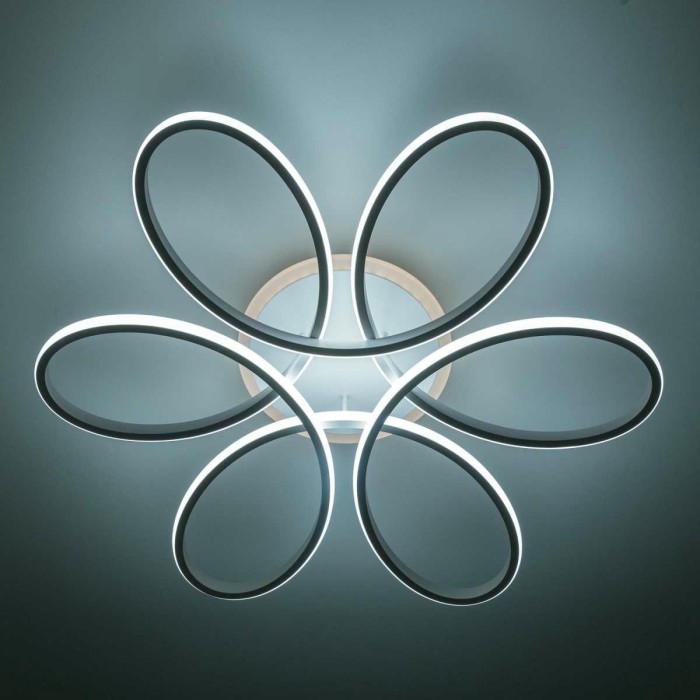 Потолочная светодиодная люстра Citilux Сезар Смарт CL233A170E