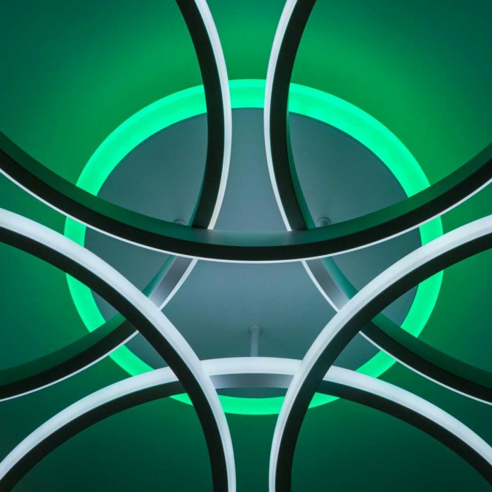 Потолочная светодиодная люстра Citilux Сезар Смарт CL233A170E