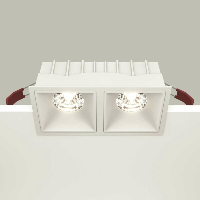 Встраиваемый светильник Maytoni Technical DL043-02-15W4K-SQ-W