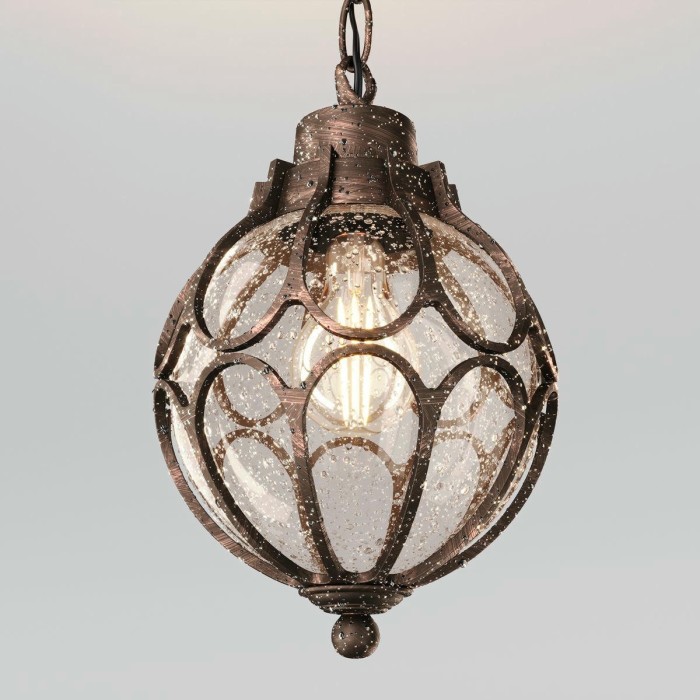 Уличный подвесной светильник Maytoni Via O024PL-01G