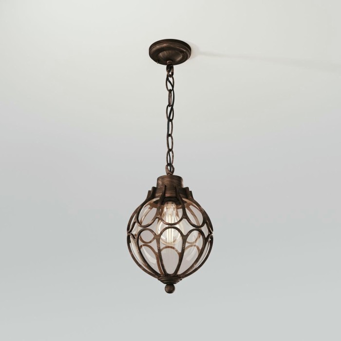 Уличный подвесной светильник Maytoni Via O024PL-01G