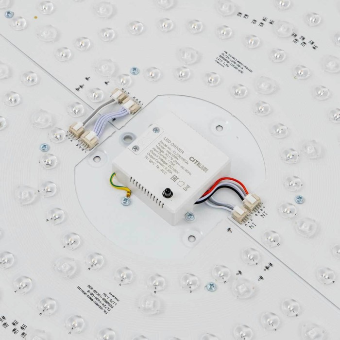 Потолочный светодиодный светильник с пультом ДУ Citilux Купер RGB Черный CL724105G1