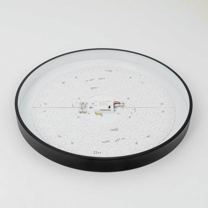 Потолочный светодиодный светильник с пультом ДУ Citilux Купер RGB Черный CL724105G1