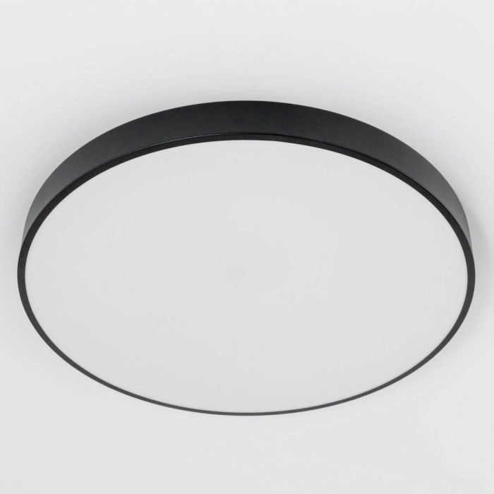 Потолочный светодиодный светильник с пультом ДУ Citilux Купер RGB Черный CL724105G1