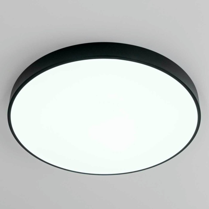 Потолочный светодиодный светильник с пультом ДУ Citilux Купер RGB Черный CL724105G1