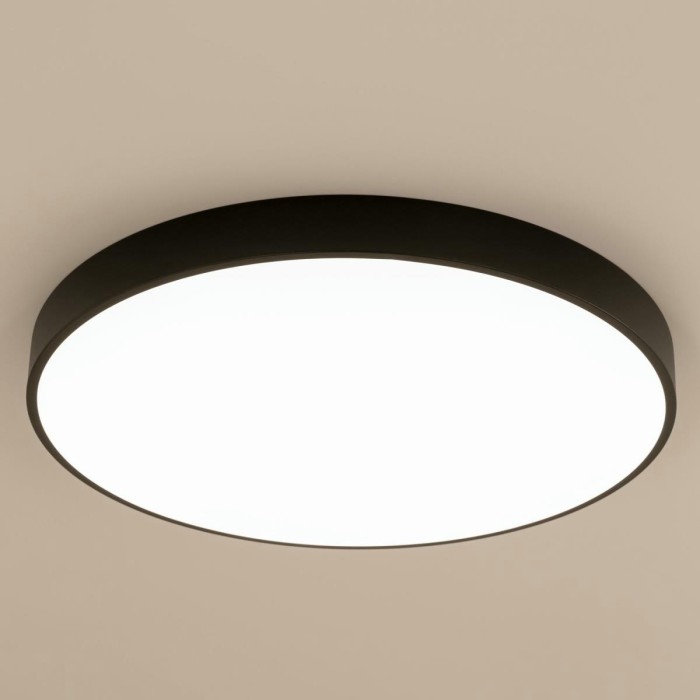 Потолочный светодиодный светильник с пультом ДУ Citilux Купер RGB Черный CL724105G1