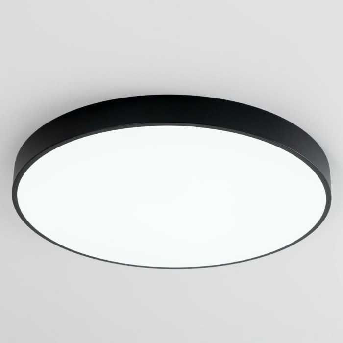 Потолочный светодиодный светильник с пультом ДУ Citilux Купер RGB Черный CL724105G1