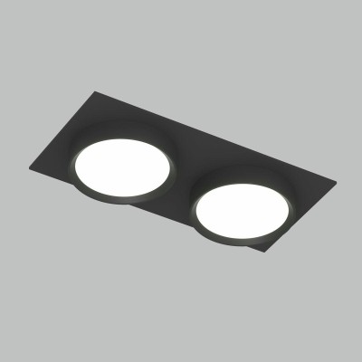 Встраиваемый светильник Denkirs Flat DK2092-BK