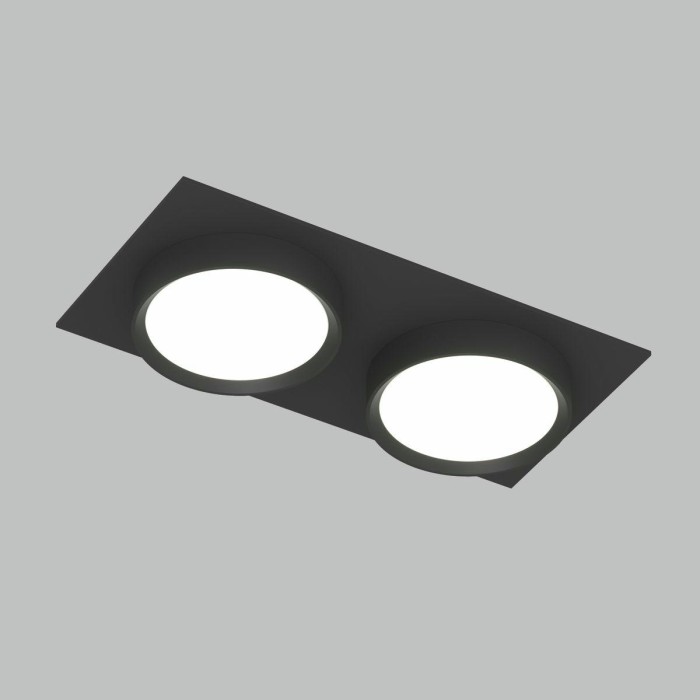 Встраиваемый светильник Denkirs Flat DK2092-BK