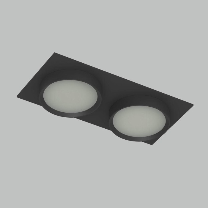 Встраиваемый светильник Denkirs Flat DK2092-BK