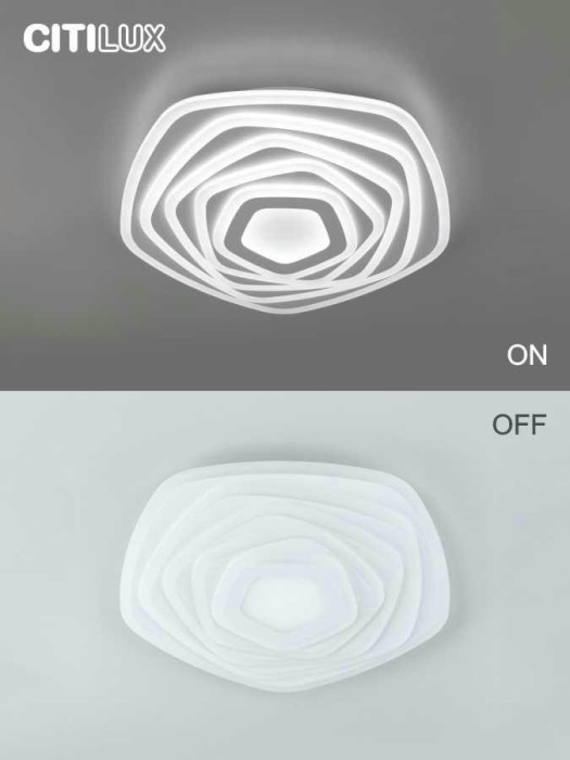 Потолочный светодиодный светильник Citilux Триест Смарт CL737A55E