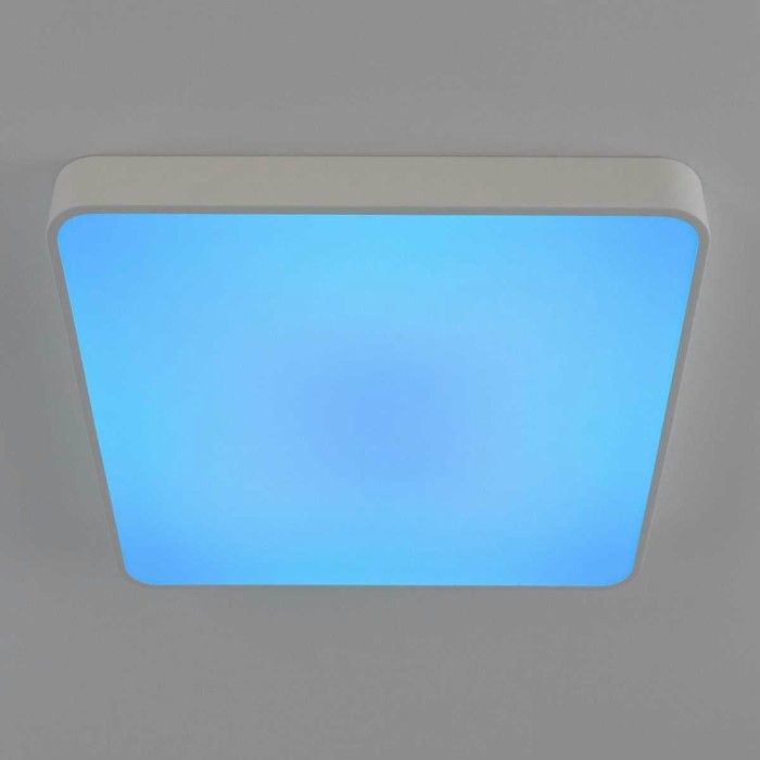 Потолочный светодиодный светильник с пультом ДУ Citilux Купер RGB Белый CL724K95G0