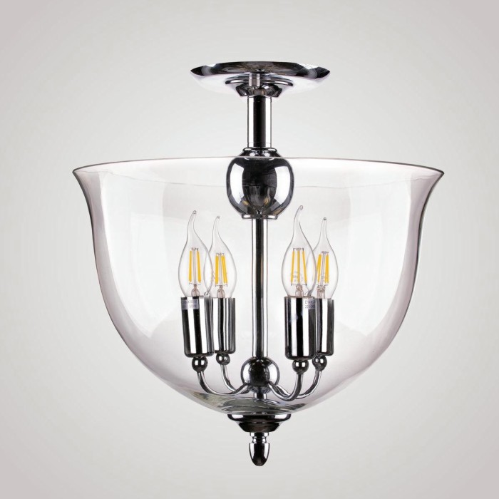 Потолочный светильник Crystal Lux Atlas PL4 Chrome