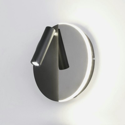 Светодиодный спот Elektrostandard Drom LED 40105/LED чёрный/чёрный жемчуг a055362