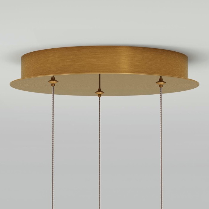 Подвесная светодиодная люстра Maytoni Sapphire MOD293PL-L18BS3K