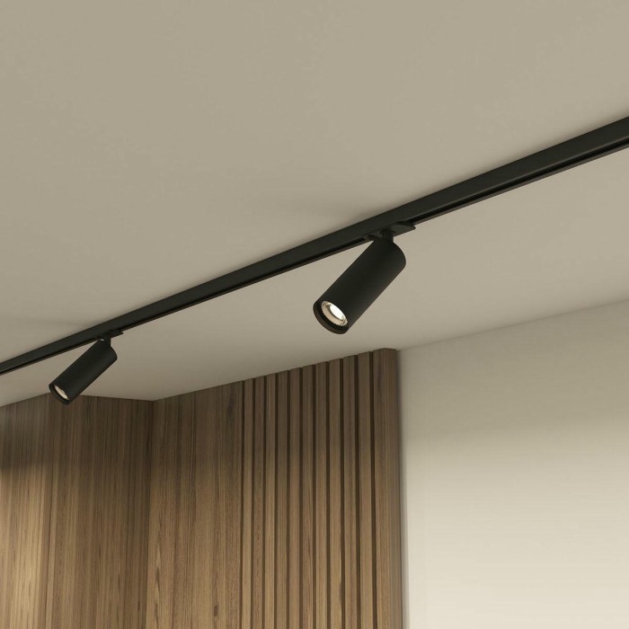 Трековый светильник Denkirs Solid Tube DK6202-BK