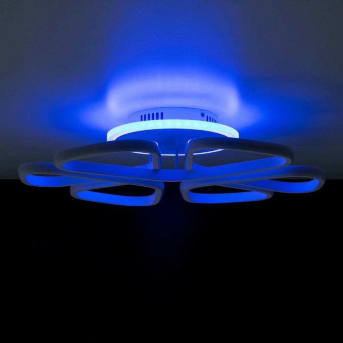 Потолочная светодиодная люстра Citilux Сезар Смарт CL233A250E