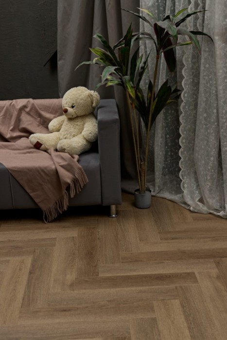 Каменный SPC ламинат Steinholz Herringbone Брегенц STH055H (640х128х4.5 мм)