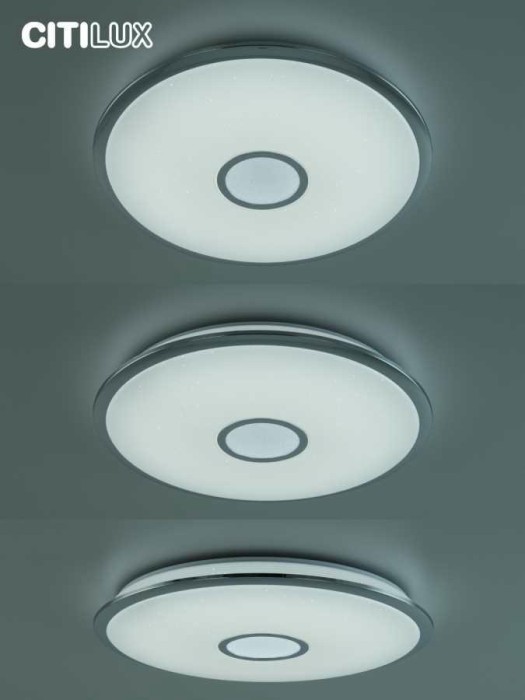Потолочный светодиодный светильник Citilux Старлайт Смарт CL703A80G