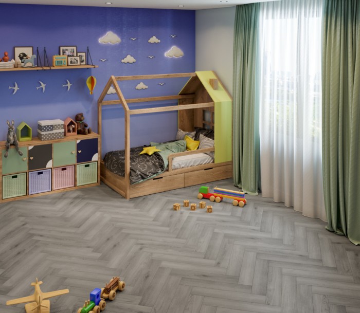 Каменный SPC ламинат Steinholz Herringbone Дахштайн STH042H (640х128х4.5 мм)