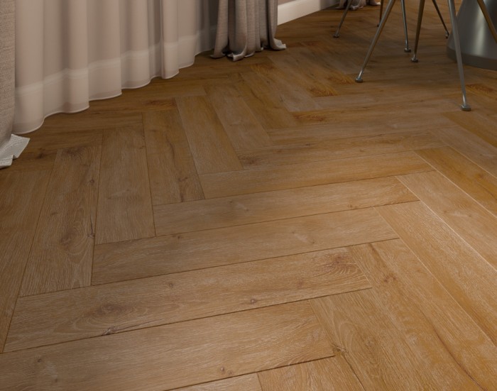 Каменный SPC ламинат Steinholz Herringbone Кайфер STH037H (640х128х4.5 мм)