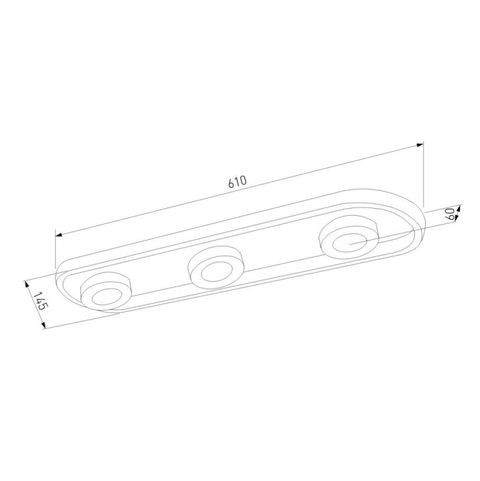 Светодиодный спот Eurosvet Slam 20123/3 LED белый