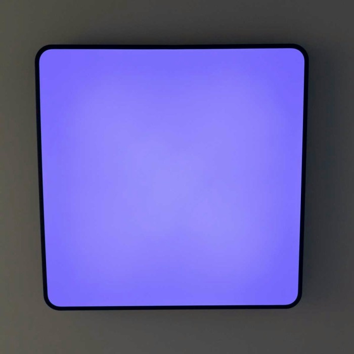 Потолочный светодиодный светильник с пультом ДУ Citilux Купер RGB Черный CL724K105G1