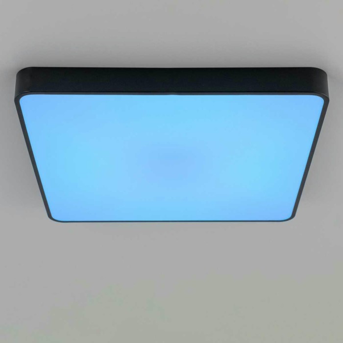 Потолочный светодиодный светильник с пультом ДУ Citilux Купер RGB Черный CL724K105G1