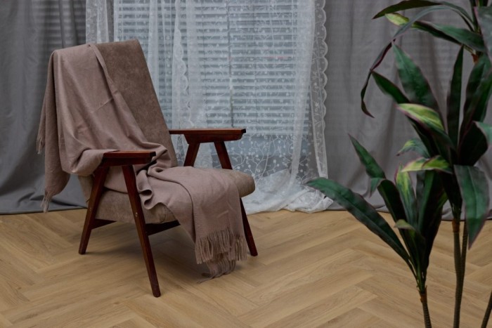 Каменный SPC ламинат Steinholz Herringbone Лайбниц STH059H (640х128х4.5 мм)