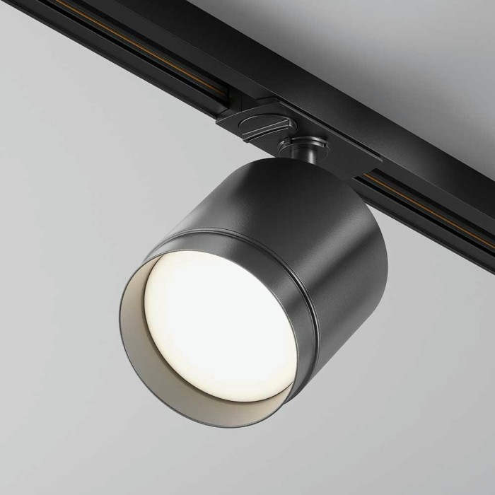 Трековый светильник Maytoni Technical Single phase track system Unity Polar TR088-1-GX53-B