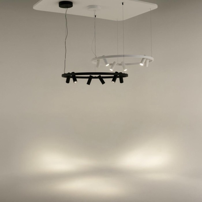 Подвесная светодиодная люстра Maytoni Satellite MOD102PL-L42WK