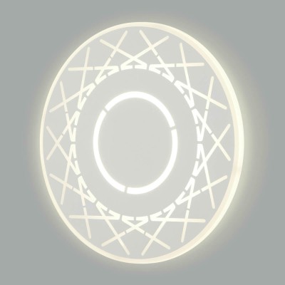 Настенный светодиодный светильник Eurosvet 40148/1 LED белый 4690389145384