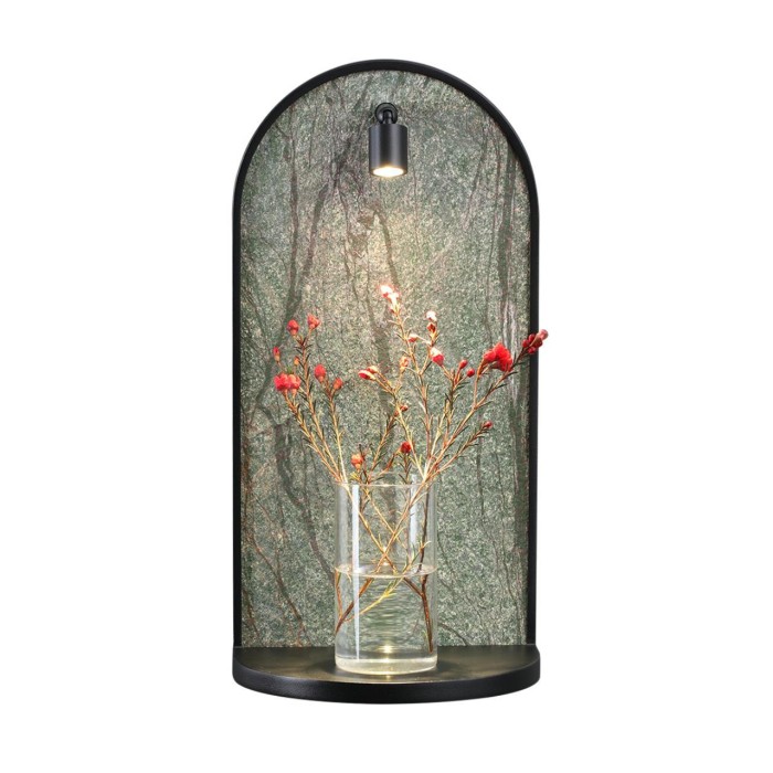 Настенный светодиодный светильник-полка Odeon Light Giardino Hightech 7176/3WL