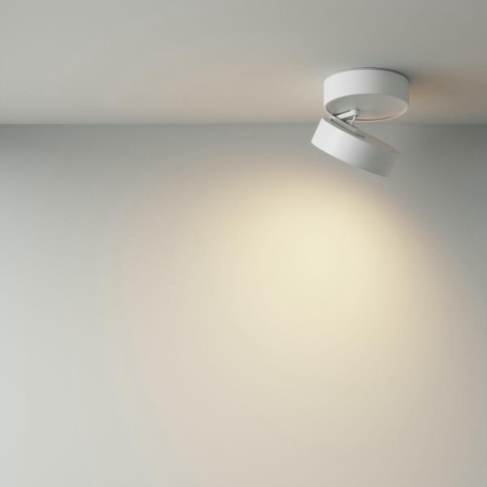 Светодиодный спот Maytoni Onda C024CL-18W3K-W-1