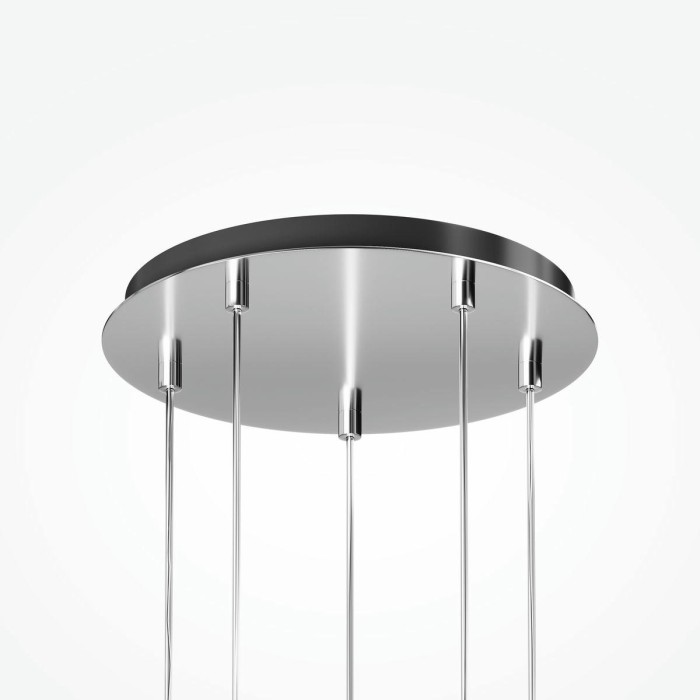 Подвесная светодиодная люстра Maytoni Drop MOD273PL-L80CH3K