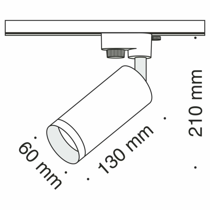 Трековый светильник Maytoni Track TR004-1-GU10-W