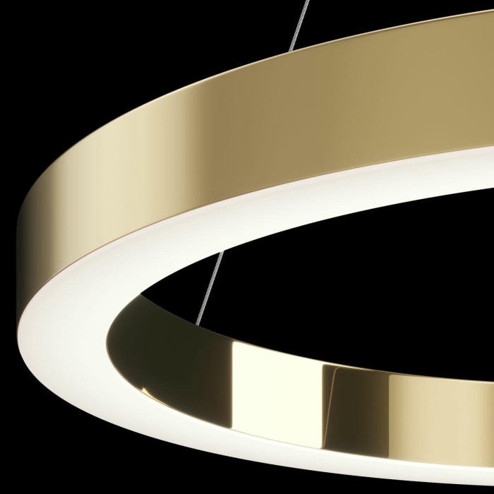 Подвесная светодиодная люстра Maytoni Saturno MOD415PL-L45BS4K