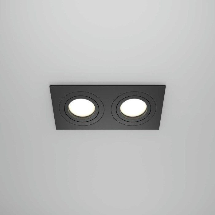 Встраиваемый светильник Maytoni Atom DL024-2-02B