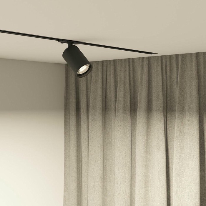 Трековый светильник Denkirs Solid Tube DK6201-BK