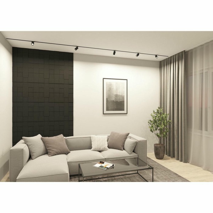 Трековый светильник Denkirs Solid Tube DK6201-BK