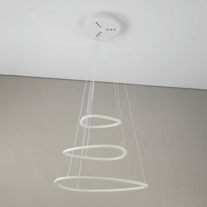 Подвесная светодиодная люстра Citilux Неон Смарт CL731A330E