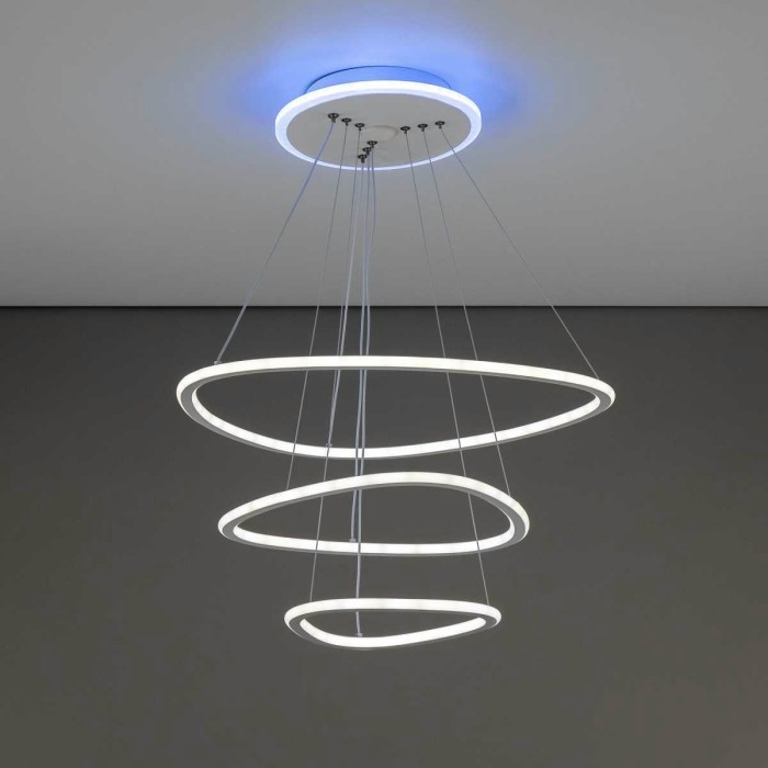 Подвесная светодиодная люстра Citilux Неон Смарт CL731A330E