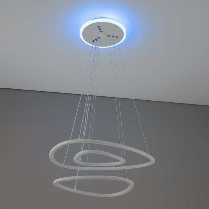 Подвесная светодиодная люстра Citilux Неон Смарт CL731A330E