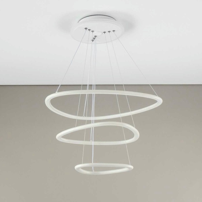 Подвесная светодиодная люстра Citilux Неон Смарт CL731A330E